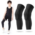 thumbnail image 1 of CHUANK Kids Compression Leg Sleeves -Slip Leg Sleeves with Protective Knee Pads for Basketball Volleyball Skating, 1 of 7