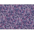 thumbnail image 2 of Zelouf Silky Touch Chiffon Print  , Sewing, DIY, Crafts Fabric by the Yard, 164 Wht/orchid, 1 Yard, 2 of 2