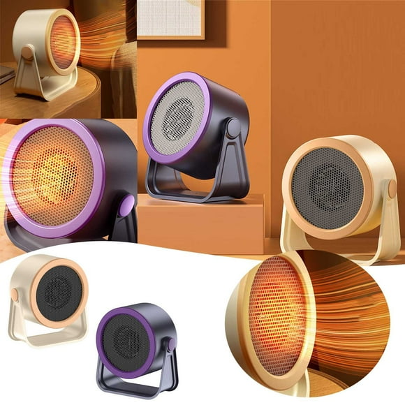 2024 Mini Desktop Heater Portable Energy Efficient Warmer Constant Temperature Space Heater Compact Hot Air Blower Mini Heater for Desk Max Air Fan Seat Heater