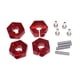 thumbnail image 2 of Bujes de accionamiento de aluminio de 5.0 mm con rueda mm con tornillos para HSP HPI 1/10 RC Car Baoblaze Cubos Hexagonales de Rueda de Coche RC, 2 of 6