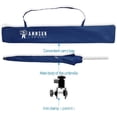 thumbnail image 4 of AMMSUN 43 inch Chair Umbrella with Universal Clamp Portable Clip UPF 50+ UV Protection,Navy Blue, 4 of 8