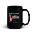 thumbnail image 2 of Black Glossy Mug, Construction Workers Are Like Pineapples Foreman C , M-5323 (15 oz), 2 of 3