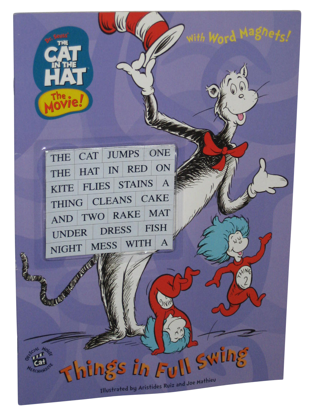 Dr. Seuss Cat In The Hat Things In Full Swing Activity Book w/ Mini