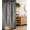 Grey Black, variant on Vintage Stall Shower Curtain, Retro Cinema Movie Vintage Paper Texture Hollywood Stars Theme Image Print, Fabric Bathroom Decor Set with Hooks, 36" W x 72" L, Brown Ecru Grey