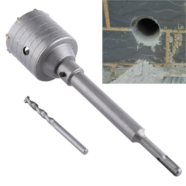 Hole saw drill bit for deals brick