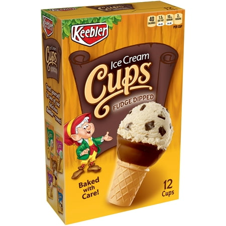 UPC 030100120964 product image for Keebler Fudge Dipped Ice Cream Cups 3.25 oz 12 ct | upcitemdb.com