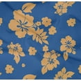 thumbnail image 4 of oneOone Cotton Poplin Twill Blue Fabric Artistic Flower Craft Projects Decor Fabric Printed By The Yard 56 Inch Wide, 4 of 4