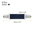 thumbnail image 2 of Uxcell Dress Cinch Clip Sweater Clips Shawl Cardigan Collar Clips Scarf Clip for Women Dark Blue, 2 of 7