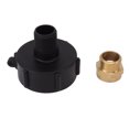thumbnail image 1 of IBC Tote Fittings Water  Connector Leakproof Adapter For Garden Hose, 1 of 8