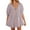 Pink, variant on Feancey Womens Striped Romper Dress Summer Casual Tie Up V Neck Overall Shorts Oversized Puff Sleeve Jumpsuits Flowy Mini Dress Today's Sales Coffee XXL