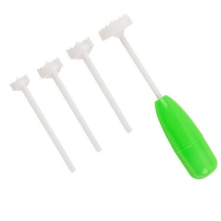 

Practical 4pcs / set Kitchen Vegetable Tools Cutter Device Digging FAE7 M1I4