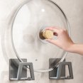 thumbnail image 4 of Wall-Mounted Kitchen Sink Shelf - Adhesive Drain Rack for Sponges & Cleaning Supplies, 4 of 6
