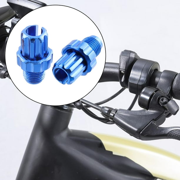 2 tornillos de ajuste de palanca perfecl mango de cable de freno de bicicleta M10 hombre azul