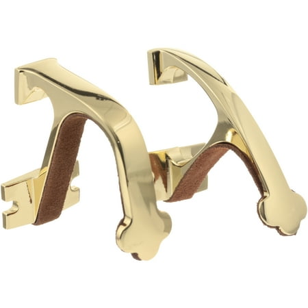 Gun Wall Display - Brass Gun Hangers 2 ct Pack by Allen Company