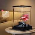 thumbnail image 2 of Pequeño Paisajismo Pescado Escritorio Betta Fish para El Oficina en Casa, 2 of 9