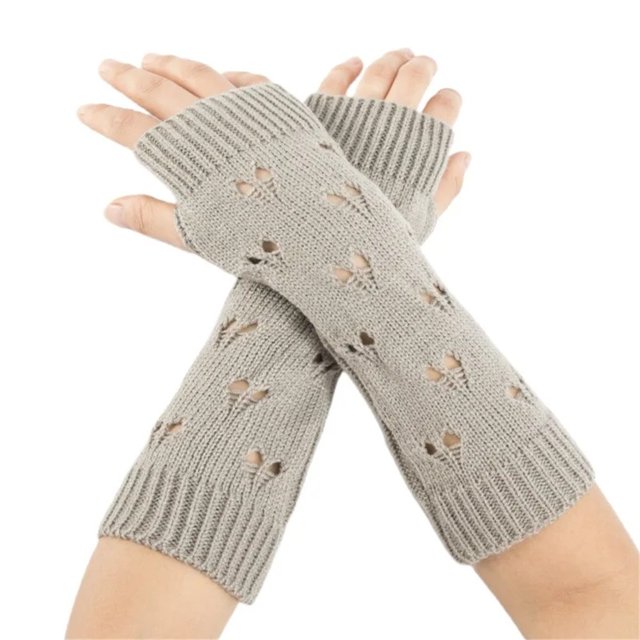 2 Paires de Gants Chauffants Fée Grunge Sans Doigts Punk Gothique pour Femmes Filles Accessoires Y2K Cottagecore