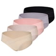 thumbnail image 1 of Spdoo Womens Maternity Panties Foldable Maternity Underwear Under Bump Pregnancy Postpartum Brief Pack of 5, 1 of 8