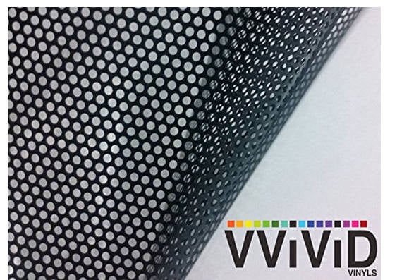 VViViD Black Out Matte Opaque 10ft x 60" Privacy Vinyl Window Wrap Decal Roll 