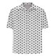 thumbnail image 5 of Blusa y camisa de manga corta con cuello vuelto Camisa casual para hombre Camisa de bolos vintage de manga corta Camisas de verano de playa cubana Camisa con botones Blusa para hombre Poliéster, 5 of 5