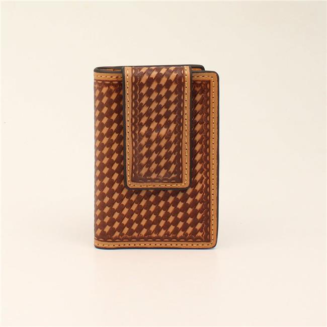 3D Tan Western Money Clip