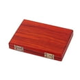 thumbnail image 1 of maskred Redwood Oboe Reed Case Moisture-proof Waterproof Fishing Rod Boxes Good Sealing Coated Appearance Protective Storage 12 Pieces, 1 of 6