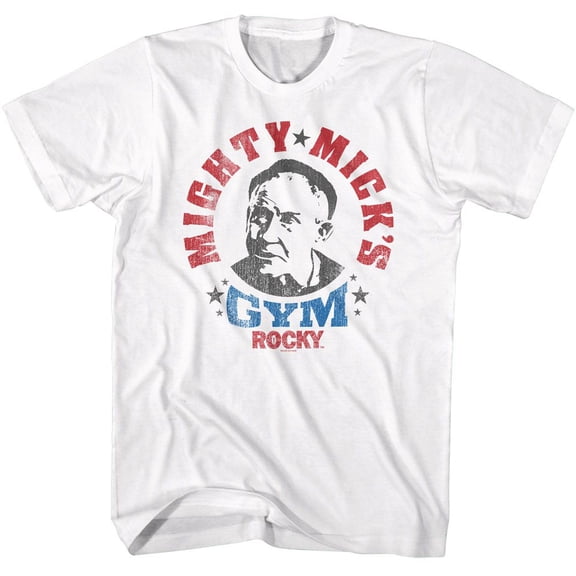 Rocky Mick's Gym RWB White T-Shirt
