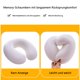 thumbnail image 5 of Acogedora almohada de viaje, perfecta almohada de espuma viscoelástica para el cuello, almohada de apoyo, compacta y ligera, empaquetada rápidamente, almohada para dormir, 5 of 6