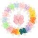 thumbnail image 3 of Cable Protector Cute Bowknot Data Cable Home Office Use Plastic Material Protects from Fraying 10Pairs, 3 of 4