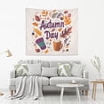 thumbnail image 2 of Yayeee Tapestry Wall Hanging for Bedroom 90" x 60" Living Room Home Wall Art Decor, Warm Autumn Day, 2 of 7