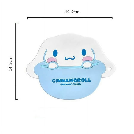 

Sanrio Kawaii Hello Kitty Coaster Cinnamoroll My Melody Cartoon Cute Anti-scalding Bowl Mat Anime Oil-proof Silicone Table Mat
