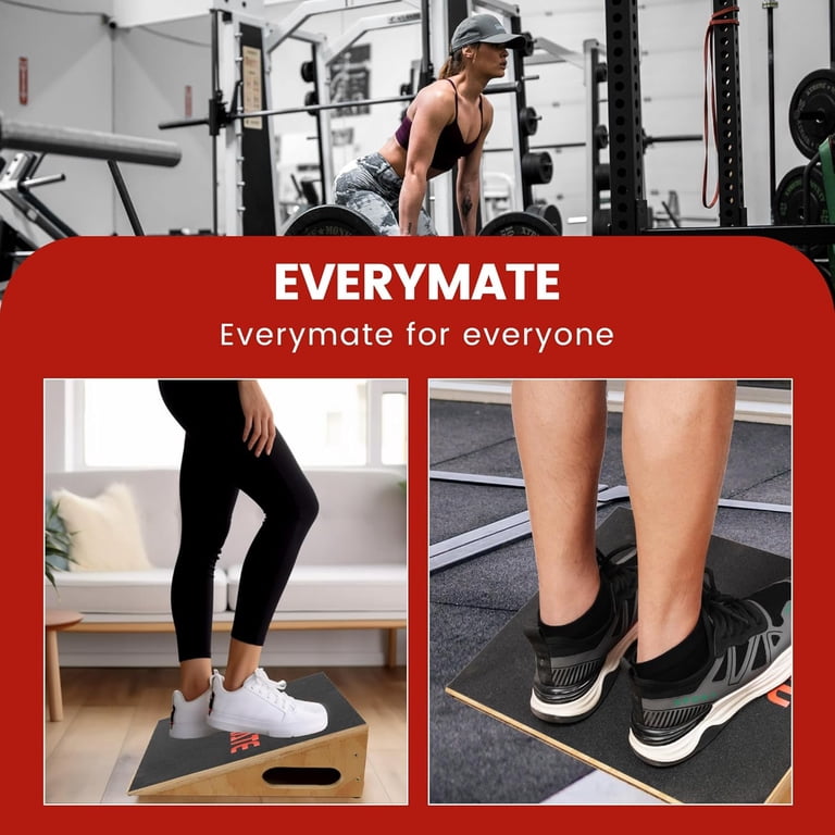 Planche Inclinée CampTeck U7259 – 3 Pièces, Mousse EPP, 4 Angles (8,5° à 34°), Pour Squats Et étirements, Charge Max 200 Kg