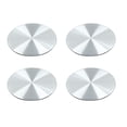 thumbnail image 1 of Calcomanía Distintiva De Emblema Etiqueta Engomada DeTapa De Eje De Centro De Rueda 4Pcs 50mm, 1 of 1