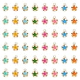 thumbnail image 4 of FELTECHELECTR SOIMISS 50 piezas de campanas decorativas colgantes, campanas huecas, campanas artesanales, decoraciones colgantes navideñas (colores variados), 4 of 6
