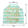 thumbnail image 2 of PKQWTM Enjoy The Little Things Nursing Cover Baby Breastfeeding Infant Feeding Cover Baby Car Seat Cover, 2 of 2