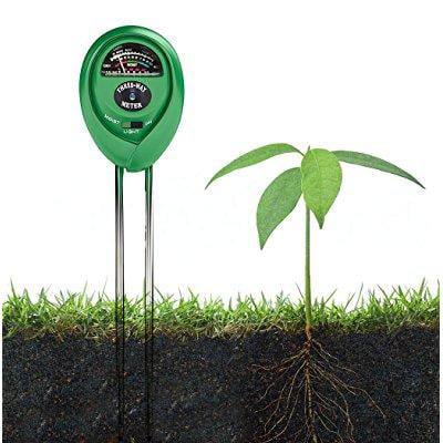 Digital Sunlight Moisture PH Garden Soil Tester Gauge Meter with PH Acid 3 in 1 