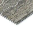 thumbnail image 3 of Addison Rugs Mayfield Premium Machine Washable Transitional Gradient Pewter Round Rug, 8' X 8' Machine Washable Transitional Gradient Pewter Oversized Sherpa Throw Blanket, 3 of 6