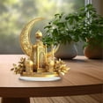 thumbnail image 1 of Cagogo under $5 Ramadan Decoration, Ramadan Eid Table Decoration, Islamic 2D Castle Centerpiece, Family Souvenir Collectible, Festive Home Party Decor, Religious Holiday Gift, 1 of 3