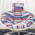 thumbnail image 1 of Cojines de silla de hamaca de Papasan gruesos, cojín de almohadilla suave con reposacabezas para el hogar, jardín, interior, exterior, silla colgante, asiento de columpio Fivean unisex, 1 of 2