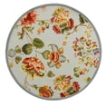 thumbnail image 2 of Safavieh Chelsea Hayleigh Bordered Wool Area Rug, Light Blue, 8' x 8' Round, 2 of 8