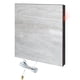 thumbnail image 1 of Calefactor de Panel Marble 380w CalorSolar 332CaSol Blanco con betas grises y cafés, 1 of 9