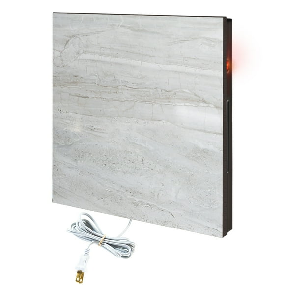 Calefactor de Panel Marble 380w CalorSolar 332CaSol Blanco con betas grises y cafés