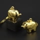 thumbnail image 4 of Llavero con elefante Llavero con elefante dorado Pequeño regalo Decoración para llaves, 4 of 6