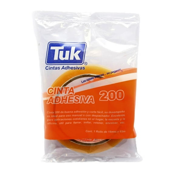 Cinta Adhesiva Tuk 18x65 Amarilla