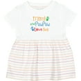 thumbnail image 3 of Inktastic Mimi and Pawpaw Love Me Girls Baby Dress, 3 of 5