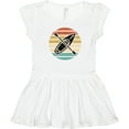 thumbnail image 3 of Inktastic Kayaking Gift Retro Kayak Boating Girls Toddler Dress, 3 of 5