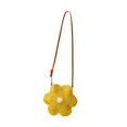 thumbnail image 2 of Bolsa de cuerpo cruzado tejido a mano para mujeres Mano creativo de moda Pequeño bolso de playa Amarillo, 2 of 8