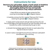 Opti-Nail Fungal Treatment Renewal Patches, 21 Count, Fungal Nail Patches, Night-Time Treatment For Improved Toenail Appearance