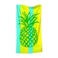 thumbnail image 2 of LACKUST Yellow Pineapple Beach Towel - Quick-Dry Double-Sided 140x70cm for Beach & Backpacking, 2 of 6