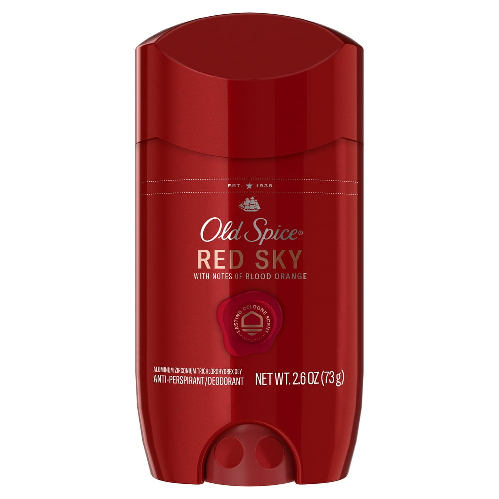 Old Spice Red Sky Antiperspirant Deodorant for Men, 2.6 Ounces