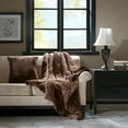 thumbnail image 2 of Gracie Mills Oversized Plush Down Alternative Throw Blanket GRACE-6986 Soft Cozy, 2 of 2